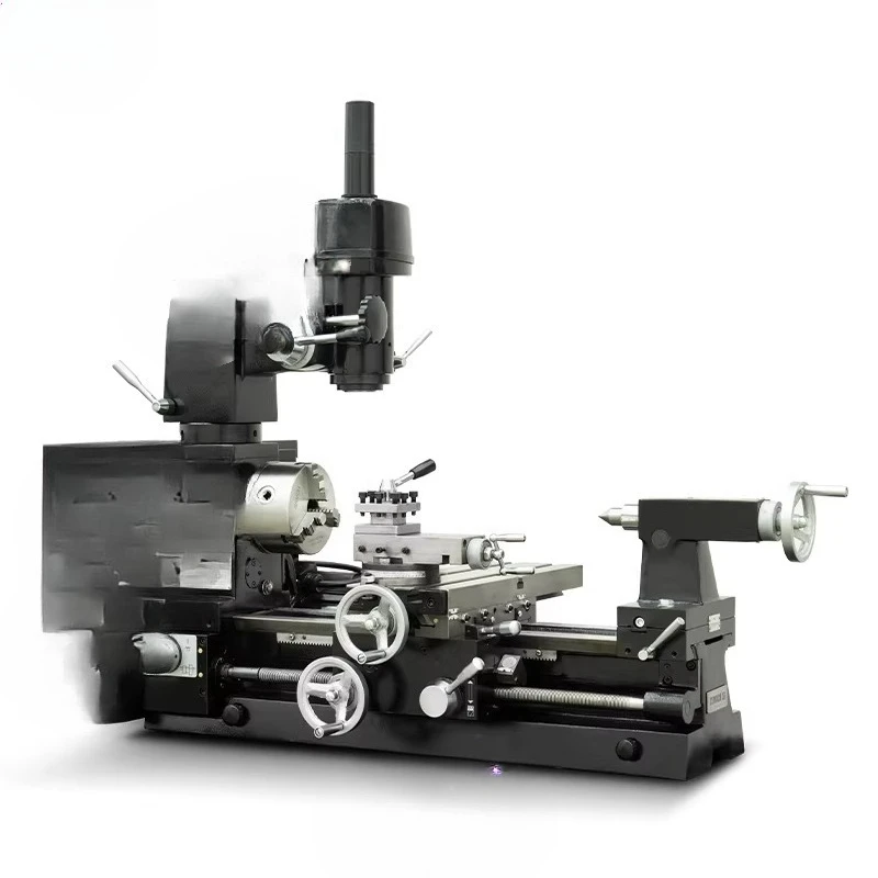 Turn drilling and milling three-in-one machine tool small lathe small milling machine