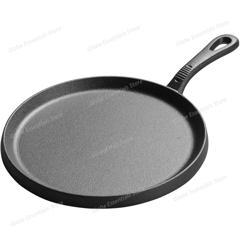 

Non-Stick Pan Iron Round Griddle Non-Stick Crepe Pan for Pancake Egg Omelette Frying Gas Cooker Cookware 25cm diameter