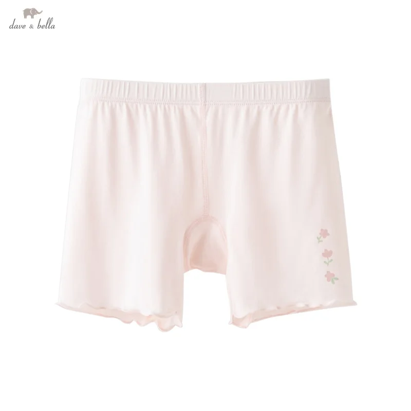 Dave Bella Children's Pants Summer Girls Baby Casual Elastic Leggings Kids Sweet Cute Floral Pants Comfortable DB2251697