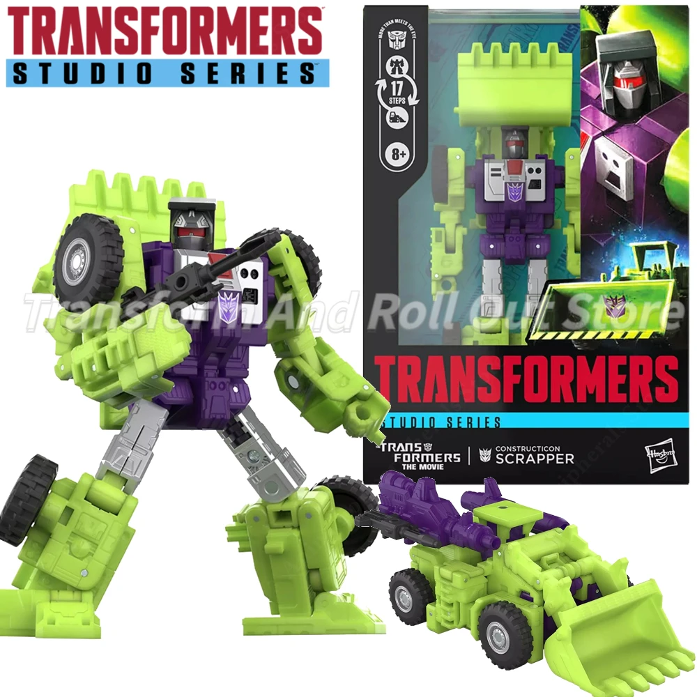 

In Stock Transformers Studio Series 2025 Voyager Constructicon SS86 Scrapper TF1986 Action Figure Model Toy Collection Gift
