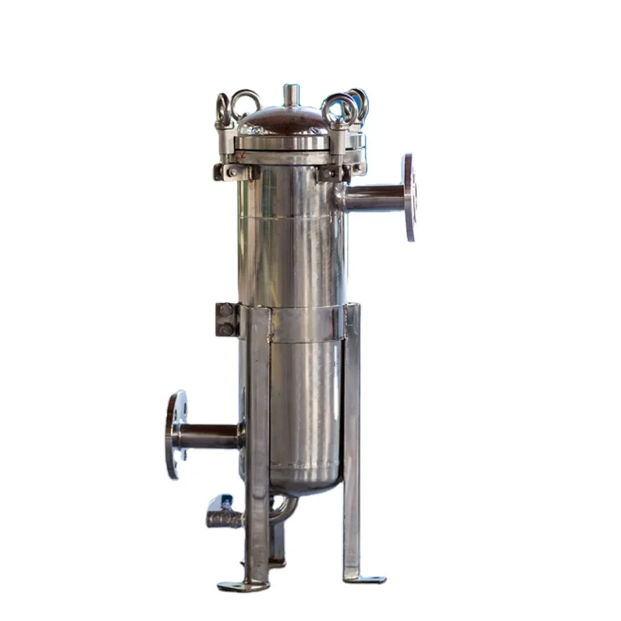 Promotional SUS304 Solid-liquid Separation Single Bag Filter for Automobile Food Industry