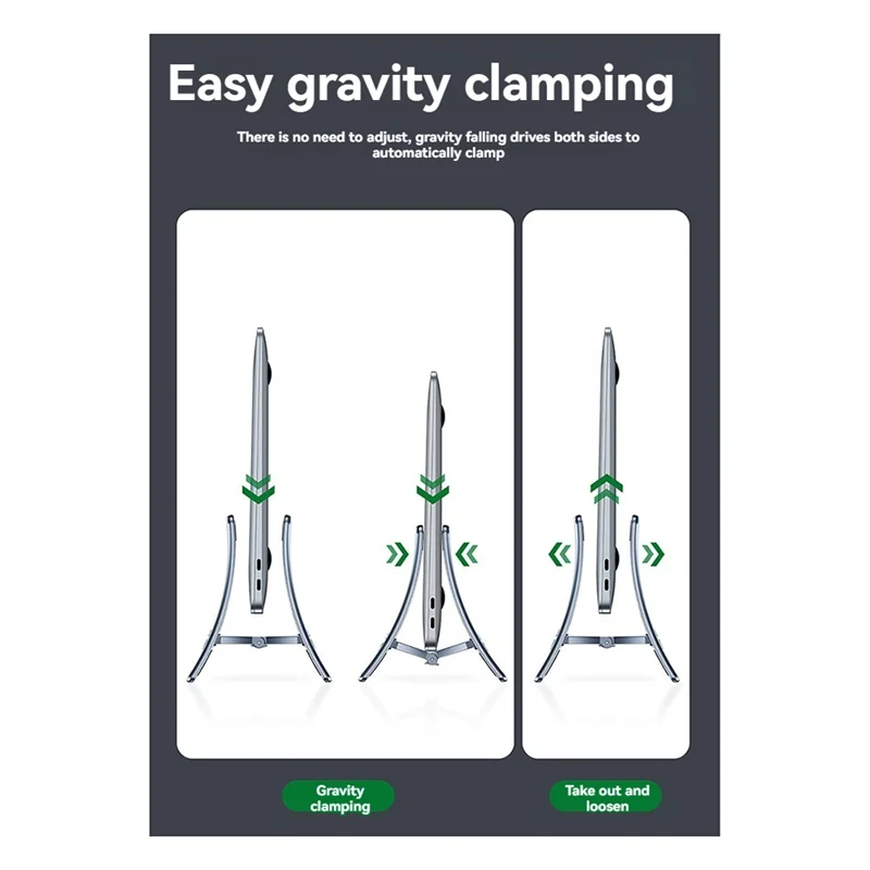 Vertikaler Laptop-Ständer, universeller Desktop-Ständer, Laptap Dock für faltbare Tablet-Stützhalter