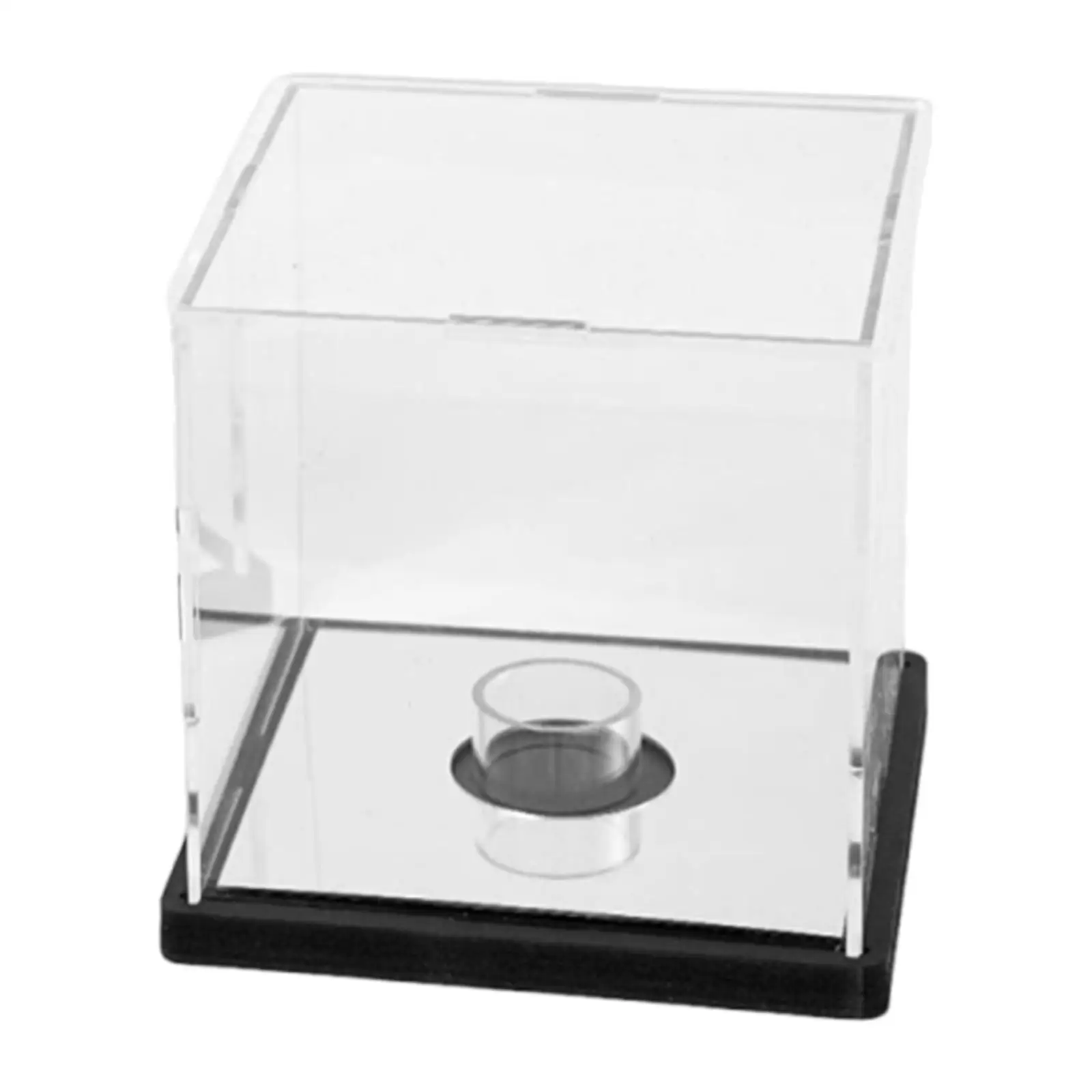 Estuche de exposición de béisbol Protección de regalo Deportes Regalo del día del padre Soporte de pelota Soporte de béisbol Caja de almacenamiento de béisbol para el hogar Dormitorio