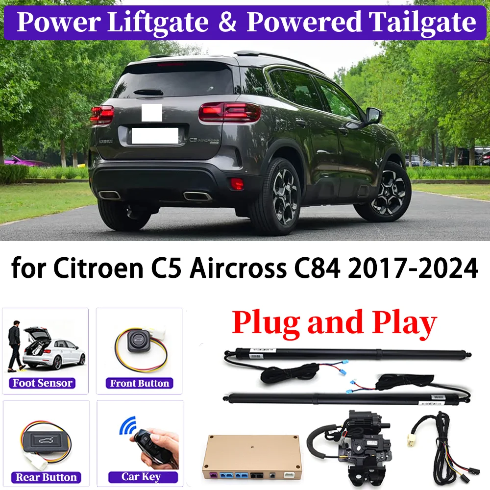 

for Citroen C5 Aircross C84 2017-2024 Upgrade Car Automatic Power Liftgate Kit Smart Auto Electric Tailgate System Plug＆play