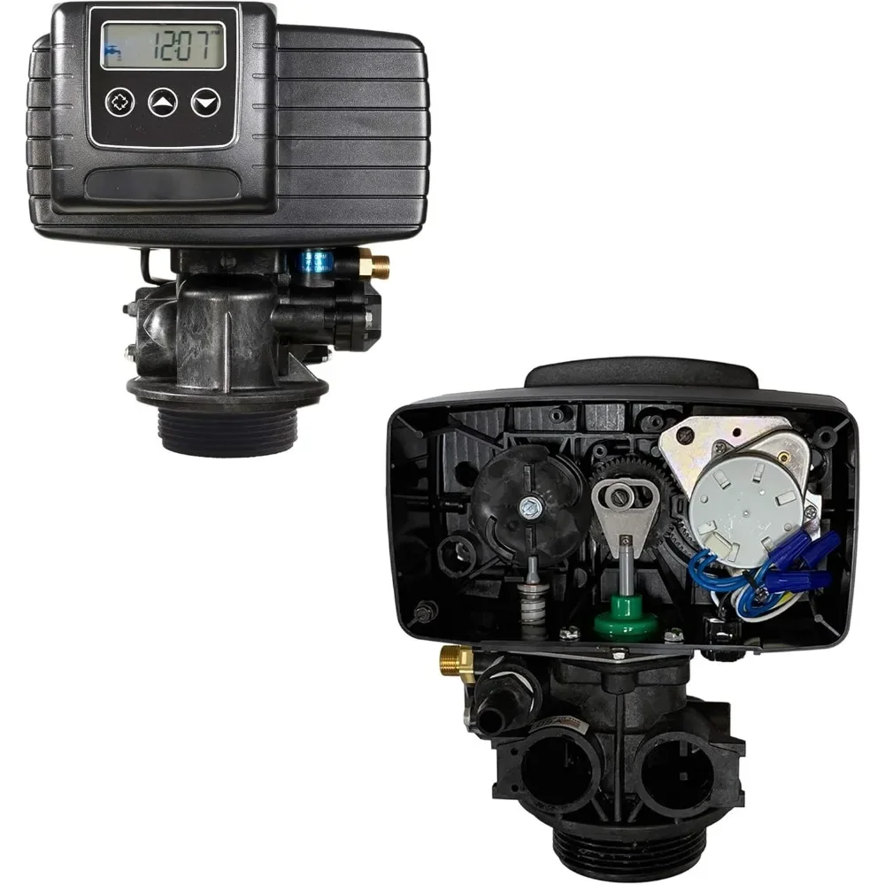 

Optimal Outdoor Metered On Demand 5600sxt 48000 Grain Water Softener System with Brine Tank and Bypass Valve