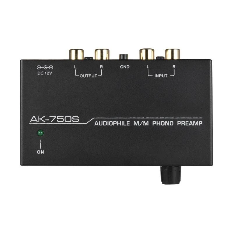 Audiófilo AK-750S para M/para M Phono Preamp Pramplificador Amplificador UU./EU enchufe mejor venta