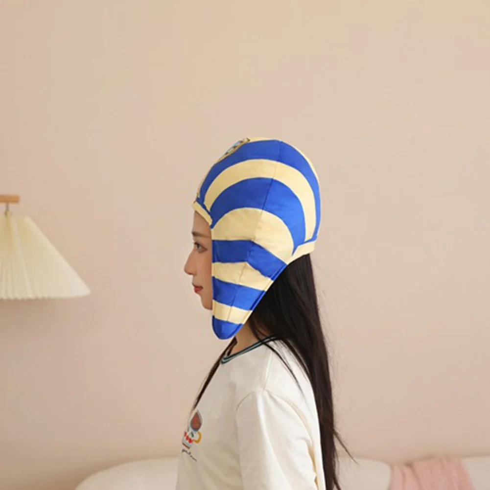 Fantasia Faraone egiziano Corona Palcoscenico storico Disfraz Accessori per costumi Uomini adulti Fantasia Halloween Carnevale Puntelli per feste