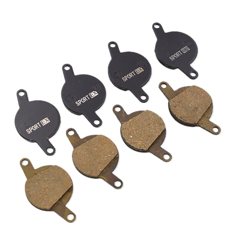 4 Pairs Bicycle Disc Brake Pads For Magura Clara 2001-2002 Louise 2002-2006,Louise FR Calipers,Sport EX Class,Resin