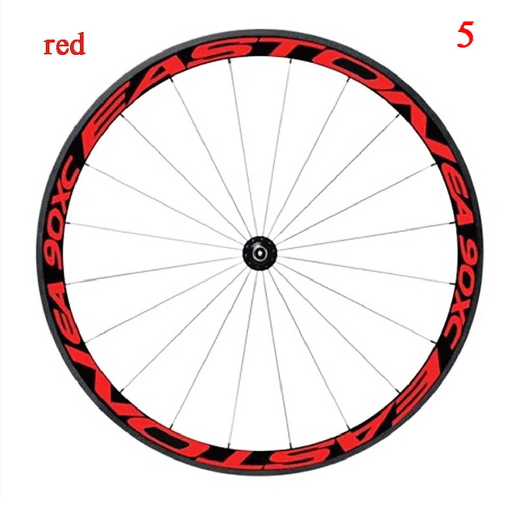 Bicycle Part Bike Wheel Stickers MTB Bike Multicolor Bicycle Stickers Bike Wheel Rims Bicycle Rim Decals Reflective Stickers