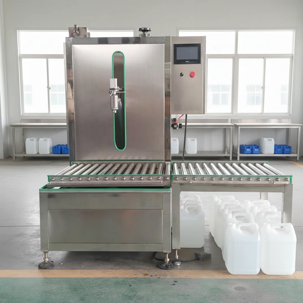 5kg-25kg Bucket Weighing Filling Machine, Barrel Viscous Liquid Filling Machine