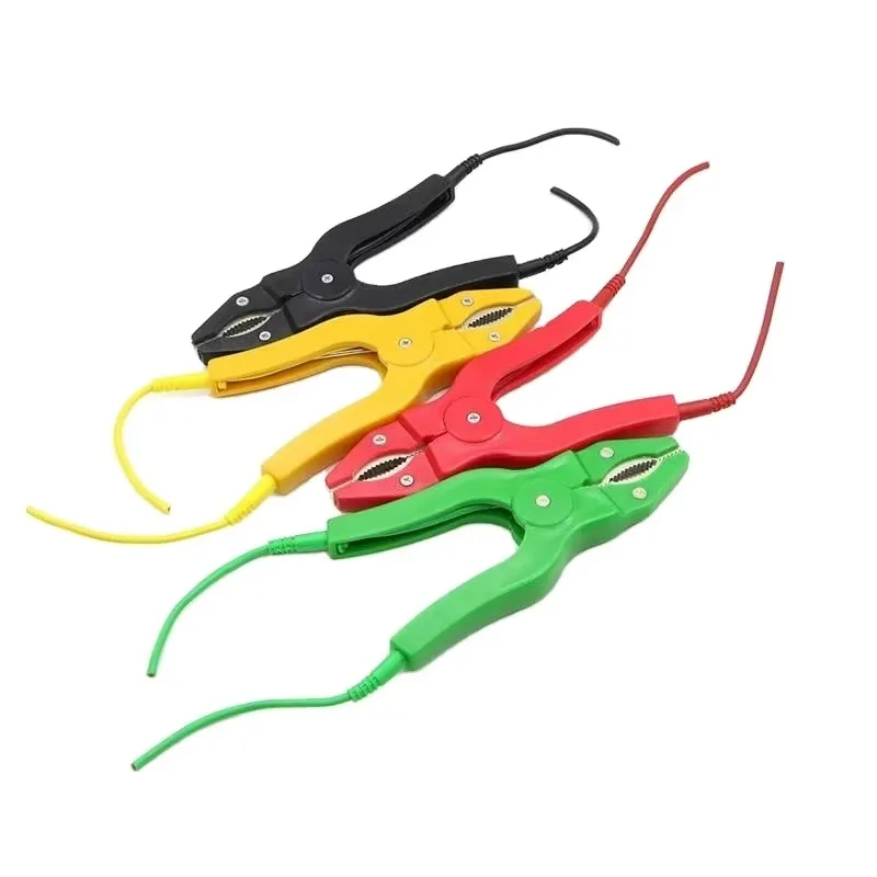 

30A/50A pure copper power test clip; DC resistance tester test clip with conductor; experimental test clip