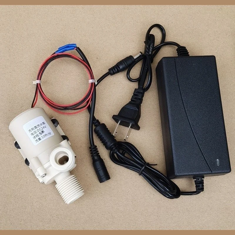 24V Hot Water Circulation Pump Pipeline Circulator For Air Energy System Underfloor Heating And Hydronic Mattress view 6