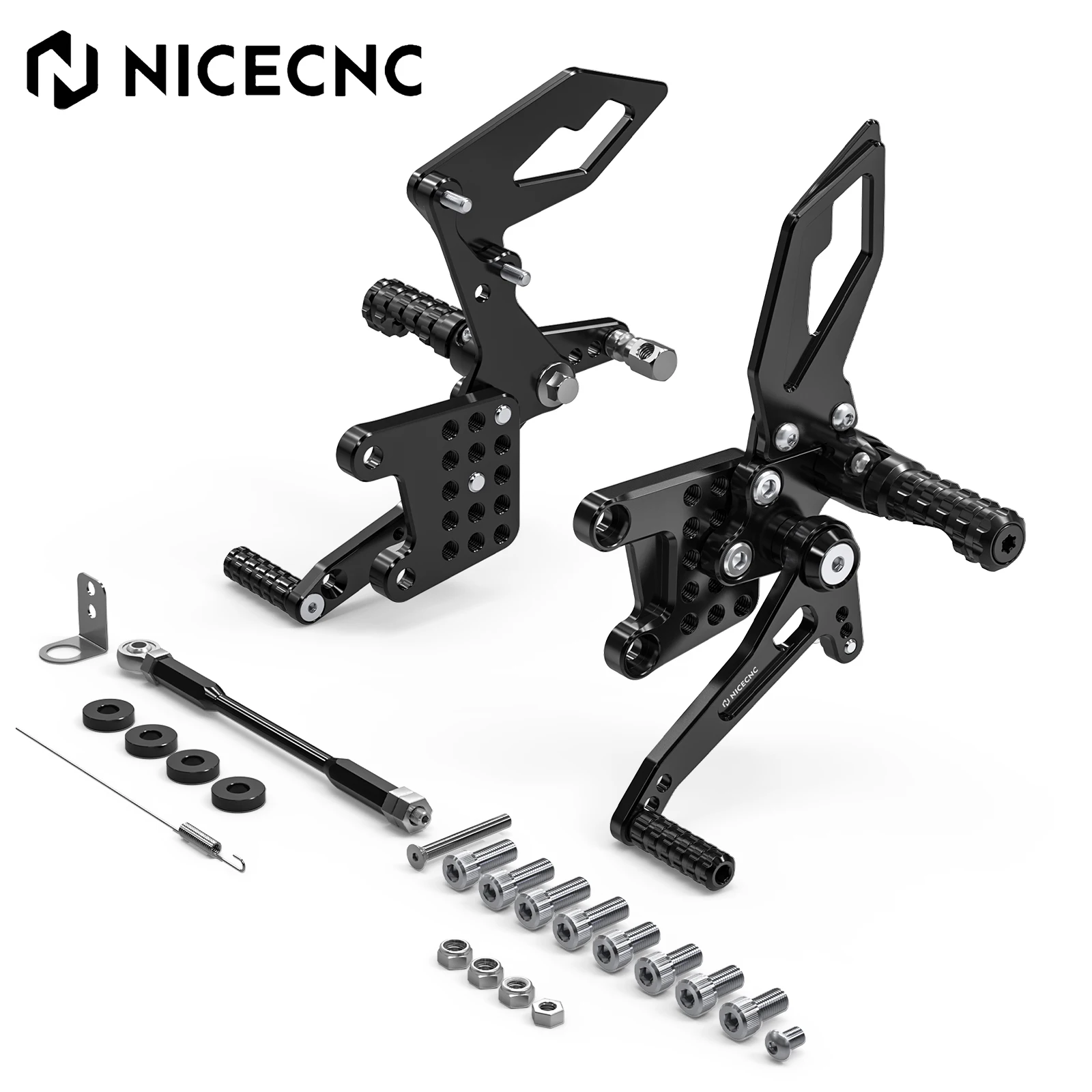 

For 1999-2011 Suzuki SV650 SV650S Racing Adjustable Footrests Rear Sets SV1000 SV1000S 2003-2007 GSXR600 GSXR750 GSXR1000