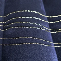 1.2 mm 1.5 mm Thick Pure Titanium Thin Necklace ALLERGY FREE solid titanium chain necklace