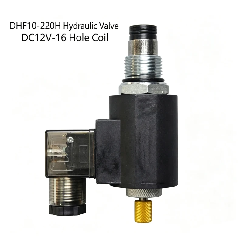 Two Position Two Usually Closed Thread Hydraulic Valve Plug-in Solenoid Valve DHF10-220H SV10-20M