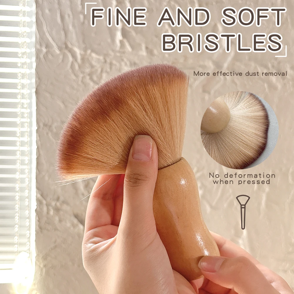 

Щетка для пыли для гель-лака для кошек, портативный маникюрный инструмент, акриловая щетка для чистки маникюрного салона, инструмент для домашнего использования, инструмент для ногтей