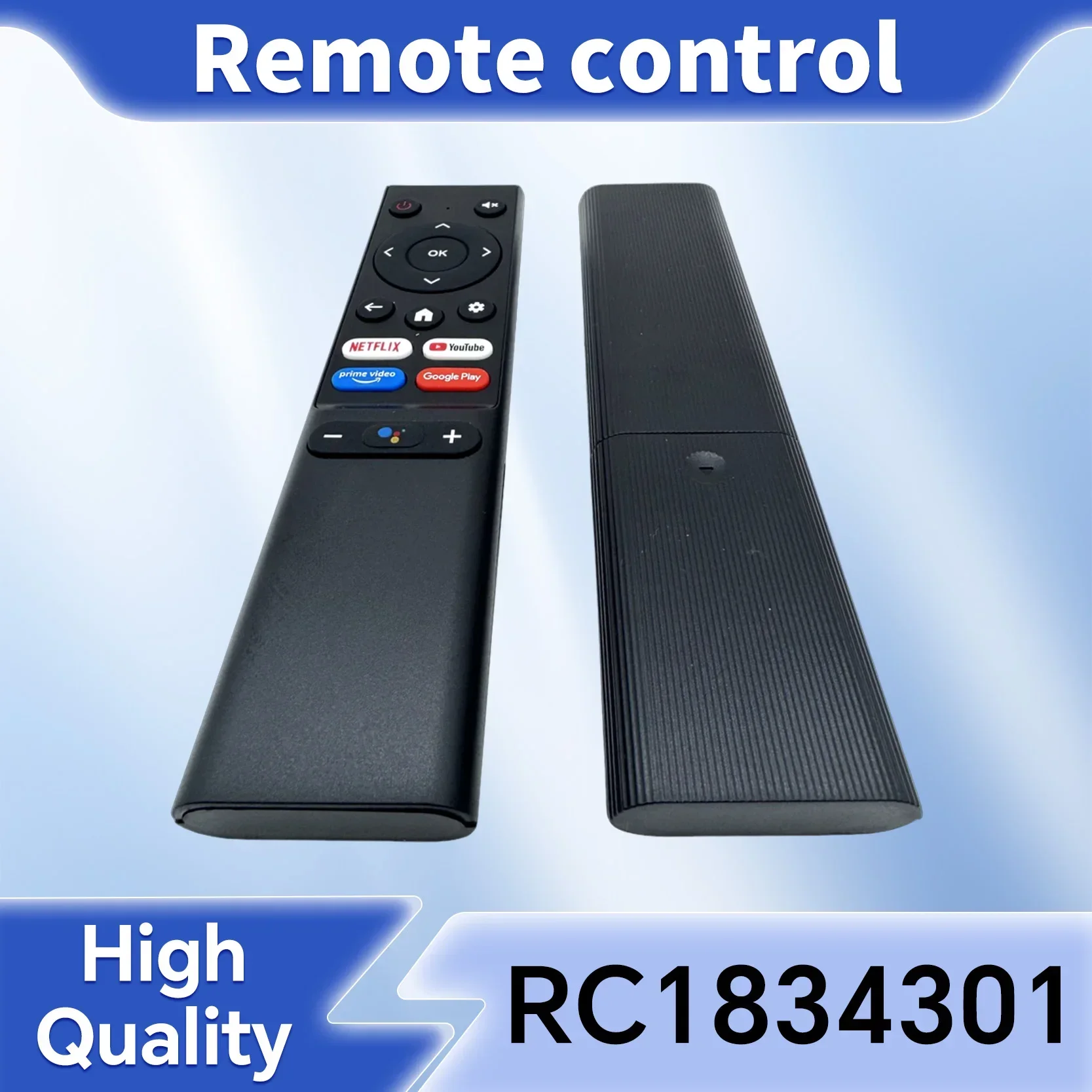 RC1834301 Remote Control For Toshiba/Hyundai/Syinix TV (No Voice)