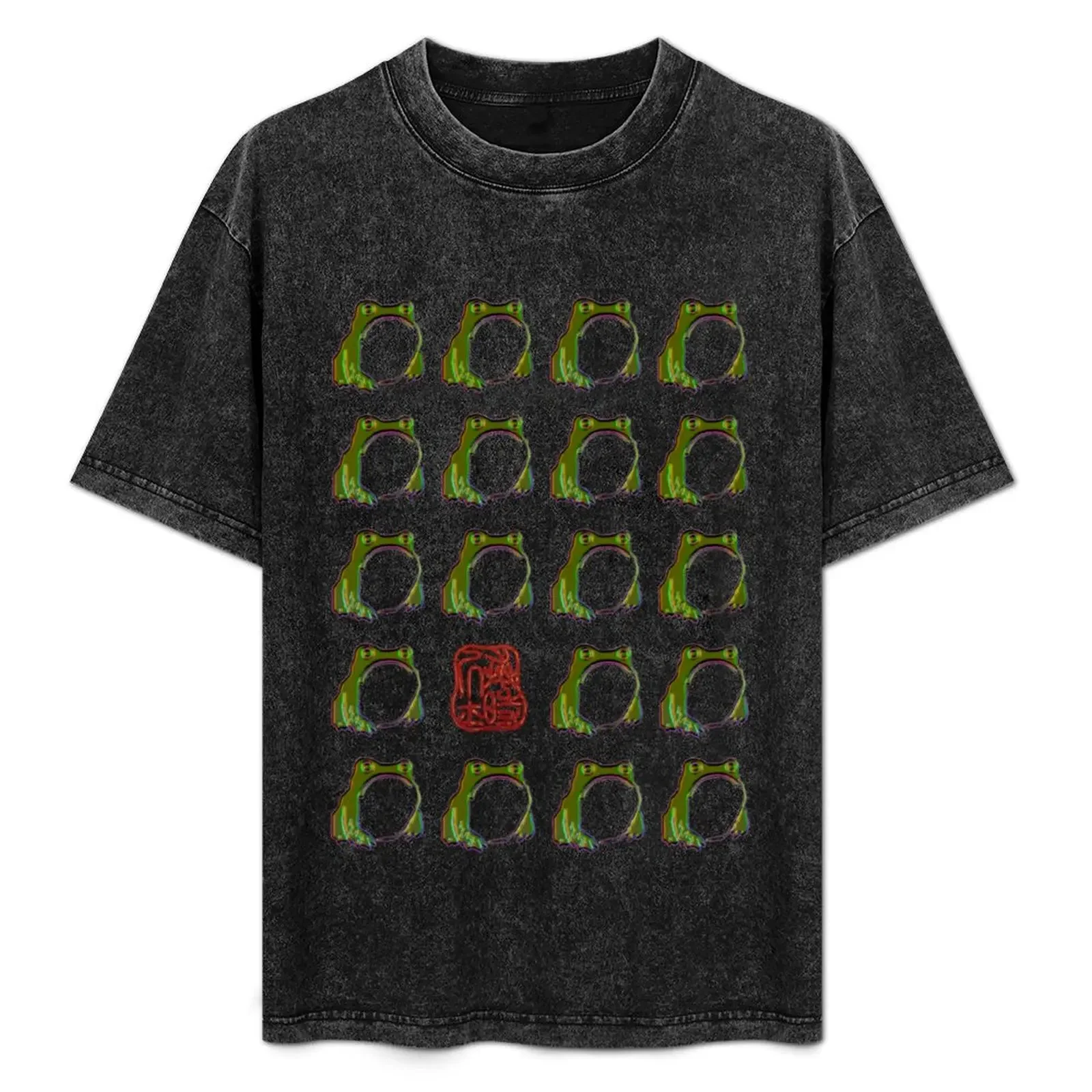 

Grumpy Frog Green - Matsumoto Hoji T-Shirt hippie clothes oversize t-shirts man cotton graphic tees mens t shirts casual stylish