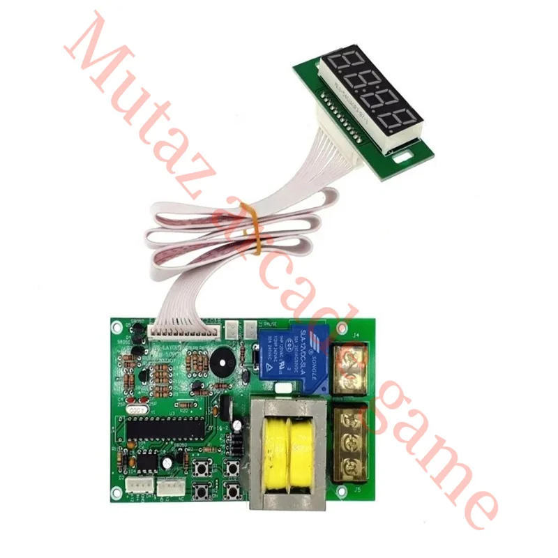 JY-16S Screw type coin operated Timer board Timer Control Board Power Supply with coin acceptor selector for washing machine