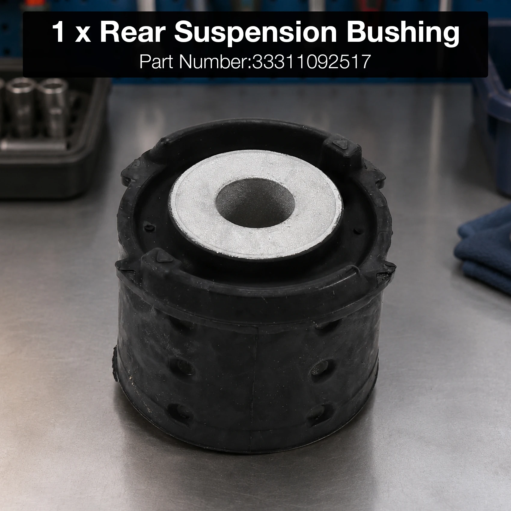 A99F-Rear Axle Support Bushing For BMW 3 Series E46 X3 E83 Z4 E85 E86 OE 33311092517 Rear Suspension - view 2