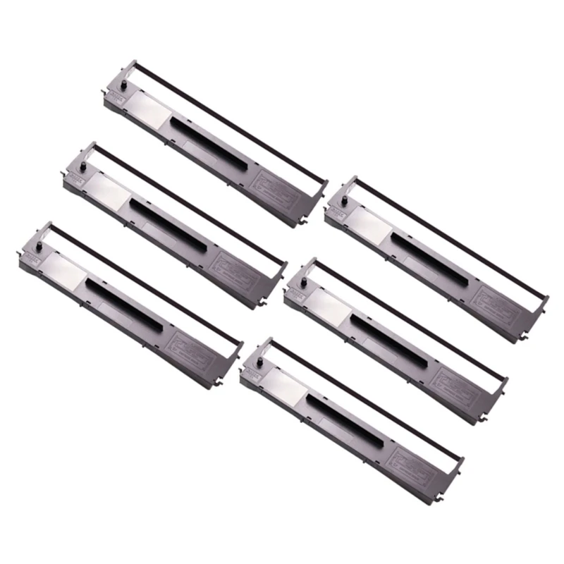 1/6 قطعة شريط حبر الطابعة ملحقات الكاسيت لـ LQ300 LQ300K LQ300K + LQ300K +