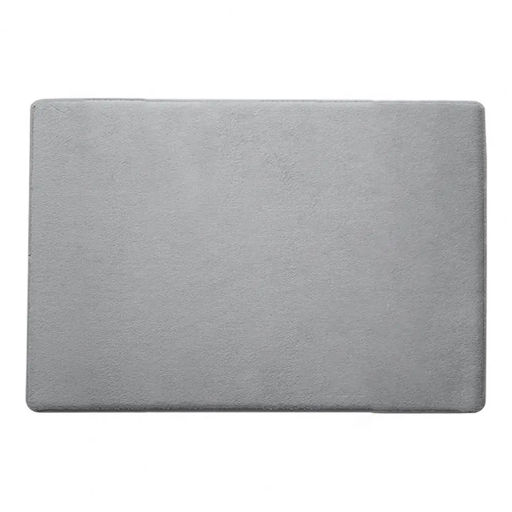 Tappeto da bagno in velluto corallo zerbino antiscivolo in Memory Foam per ingresso interno tappeto ad assorbimento d'acqua addensato per cucina in camera