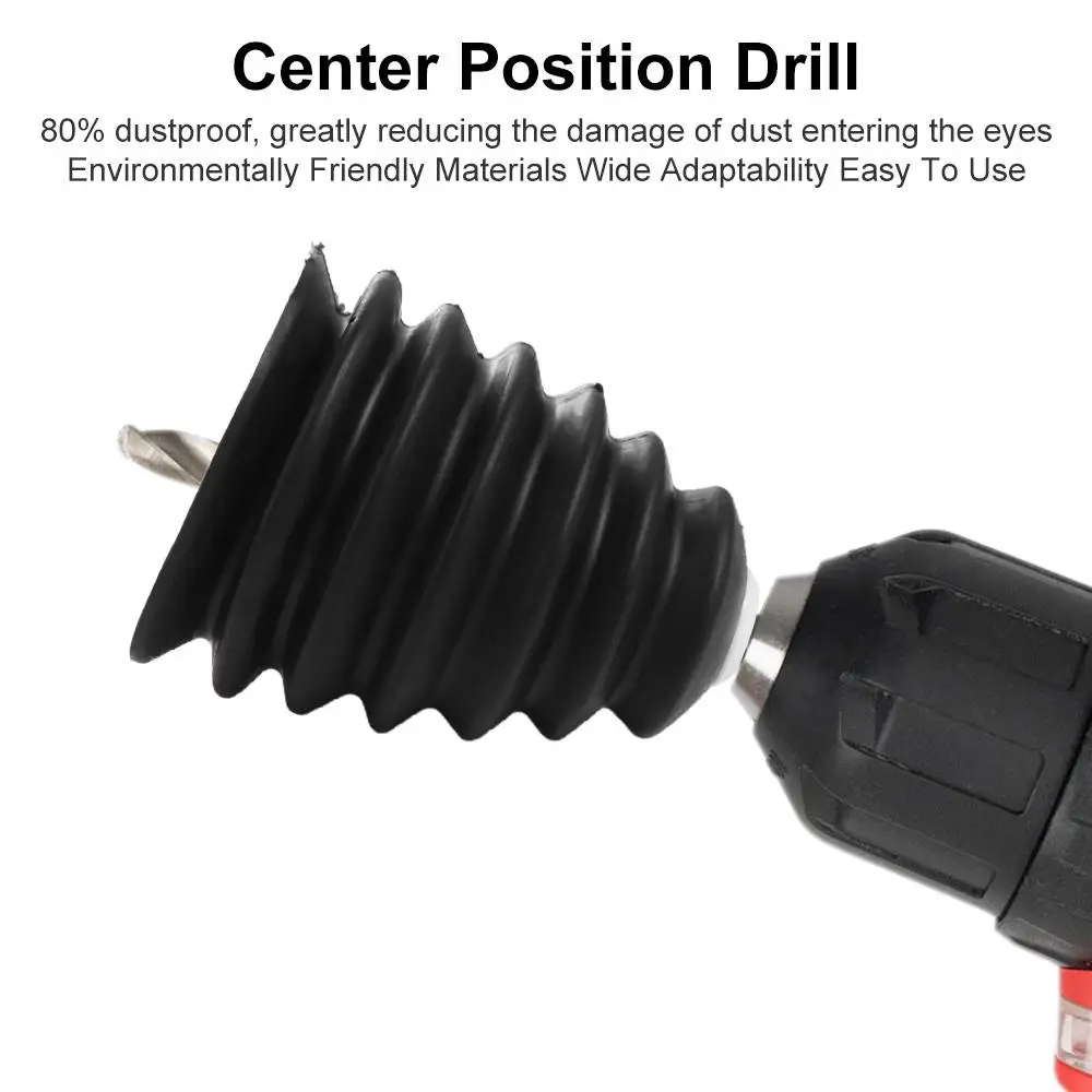 Hole Opener Hole Punching Drill Bit Cover Electric Drill Dust Cover Drill Dust Collector Impact Hammer Dustproof Device