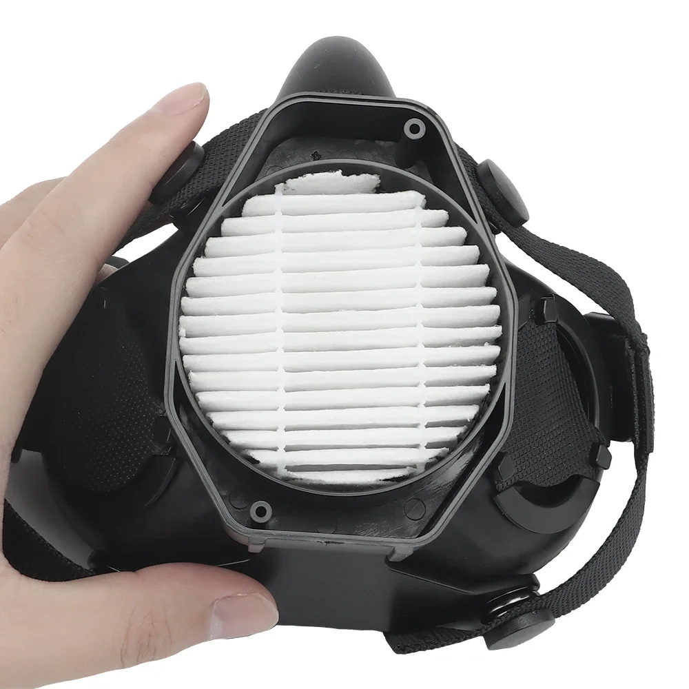 Máscara de media cara para paintball y airsoft – protección facial - imagen 3