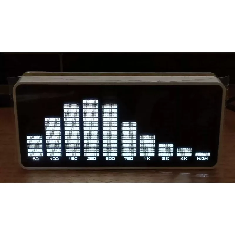 AK1016 music spectrum, voice control, wire control, desktop decoration
