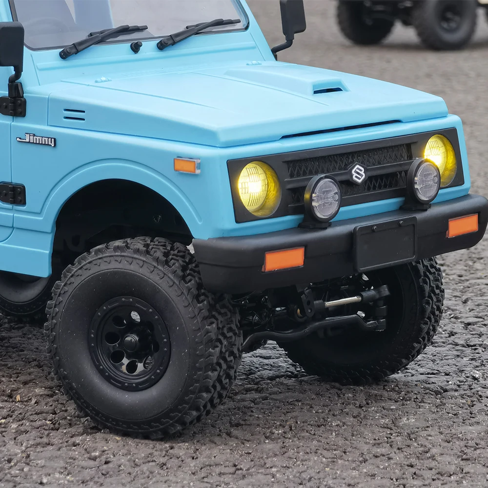 Nieuwe Aangepaste Kleur Wpl C74 Suzuki Jimny Warrior-JA11 Afstandsbediening Off-Road Voertuig Full-Scale Vierwielaandrijving Klimspeelgoed