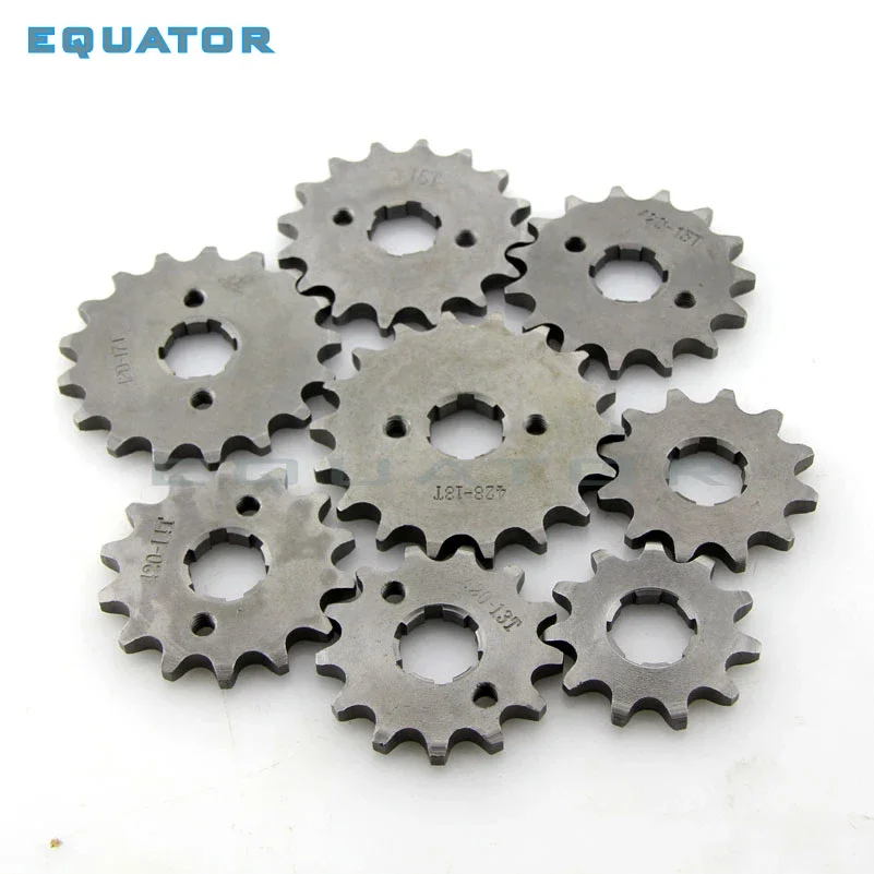 420 20mm 10T 11T 12T 13T 14T 15T 16T 17T 18T 19T 20T Engine Sprocket for motorcycle  ATV Dirt Pit Bike Go Kart 4 Wheeler Quad