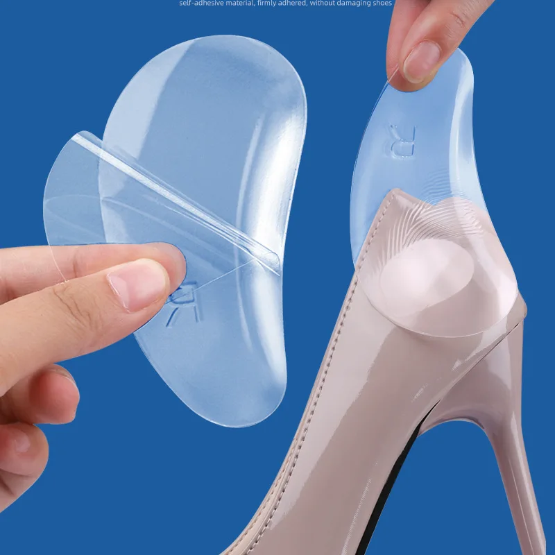 Transparent Gel Orthopedic Insoles Self Adhesive Shoe Inserts Men Women Flip Flops Sports Shoes Foot Care Accessories
