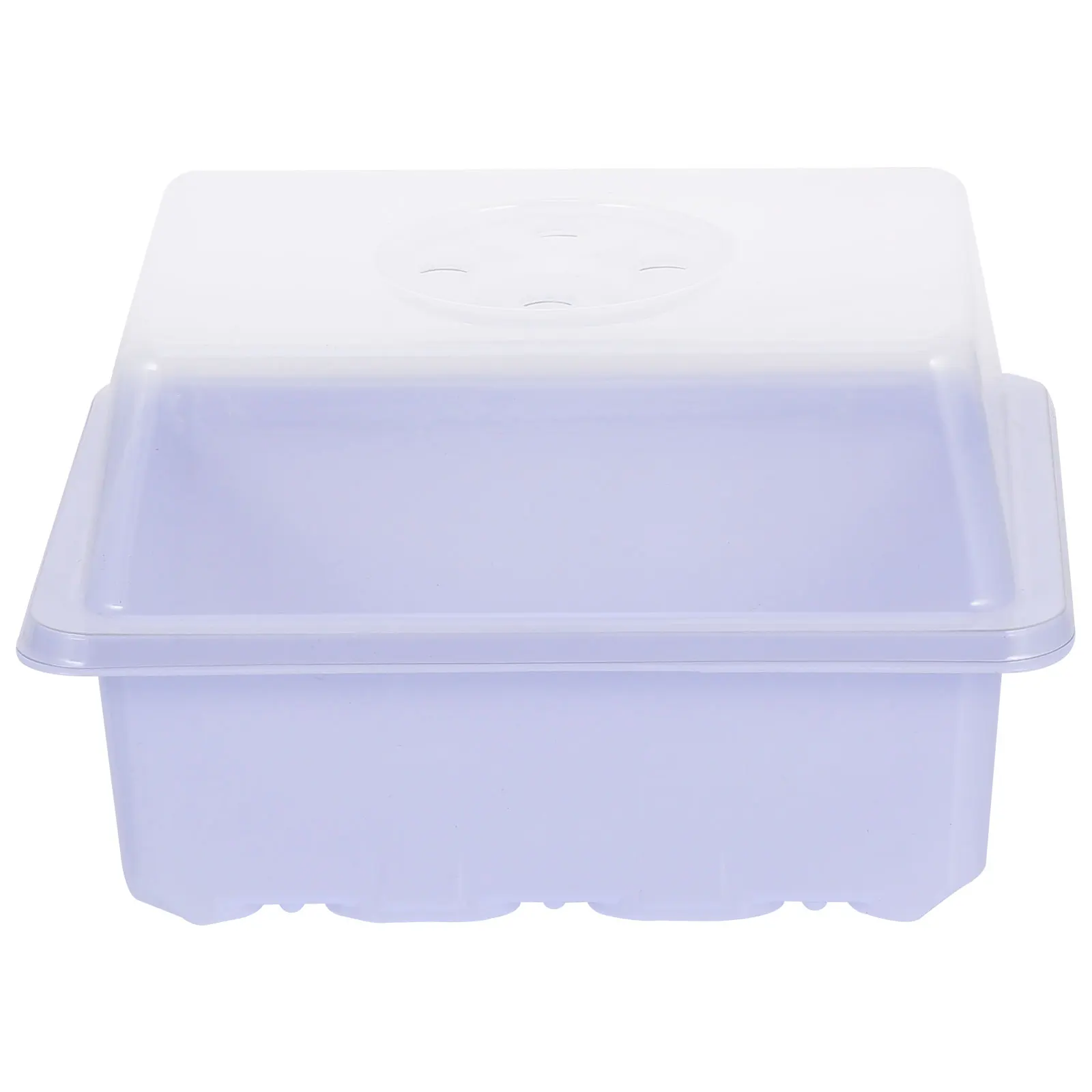 

2 Sets Seedling Box Micro Tray Sprouter Plant Germination Garden Propagator Trays Small Plants Vegetables