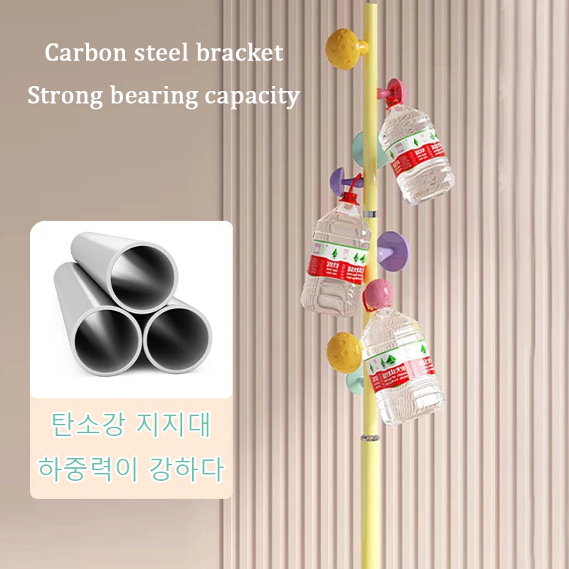 Clothes Rack Hangers for Kids Floor Hanger Bedroom Cartoon Standing Coat Rack Living Room Creative Hanging Bag Rack Hat Hanger