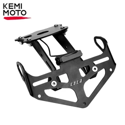 Motorcycle Rear License Plate Holder Fender Eliminator Tail Tidy for YAMAHA MT-09 MT09 SP 2021 2022 Plate Holder Motor Access