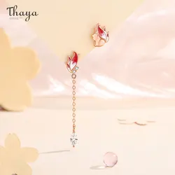Thaya 100% S925 Silver Fox Design Fashion Women Earrings Luxury Earring Dangle for Women Female Party Jewelry for High Street