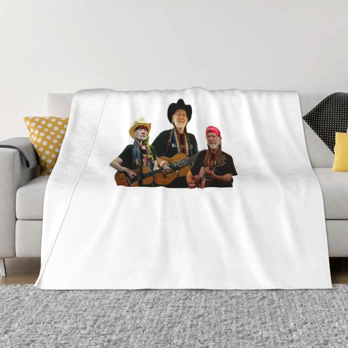 Willie Nelson 64Th Anniversary 1956'2020 Thank You For The Me Size S'5Xl Throw Blanket