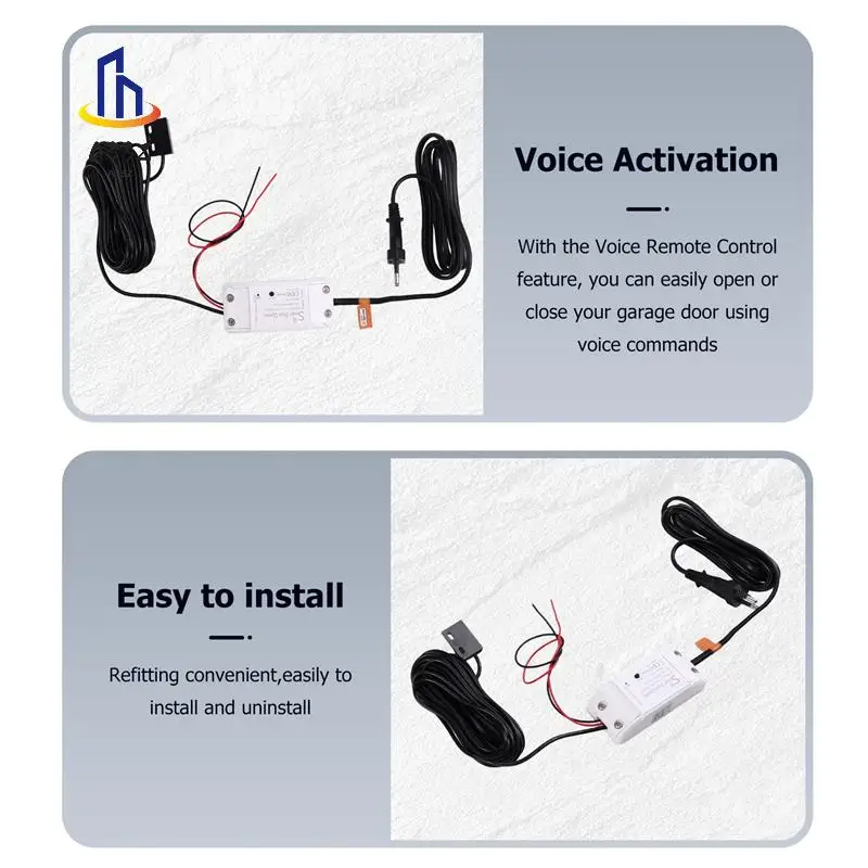 

A33Z-Garage Door Controller Wifi Controller Smart Door Controller Switch Opener Voice Remote Control