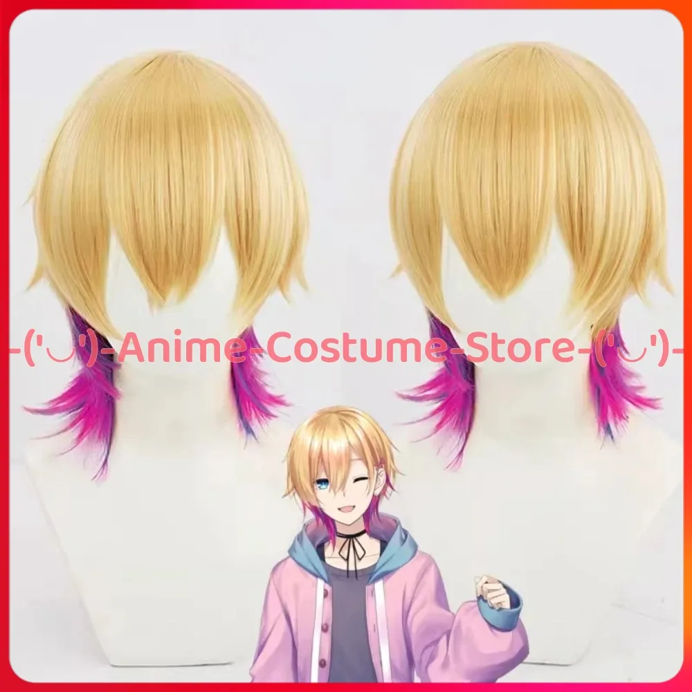 

NIJISANJI VTuber Нару, парик для косплея, аниме, игровой персонаж, Хэллоуин, карнавальный костюм для вечеринки, парики, термостойкие синтетические волосы