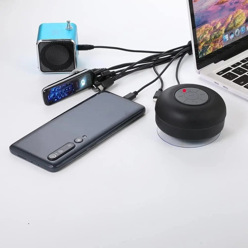 10 in 1 10 in 1 Multi Charging Cable with 10 Ports Multiple Interface Multi Charging Cable Universal Simultaneous Use