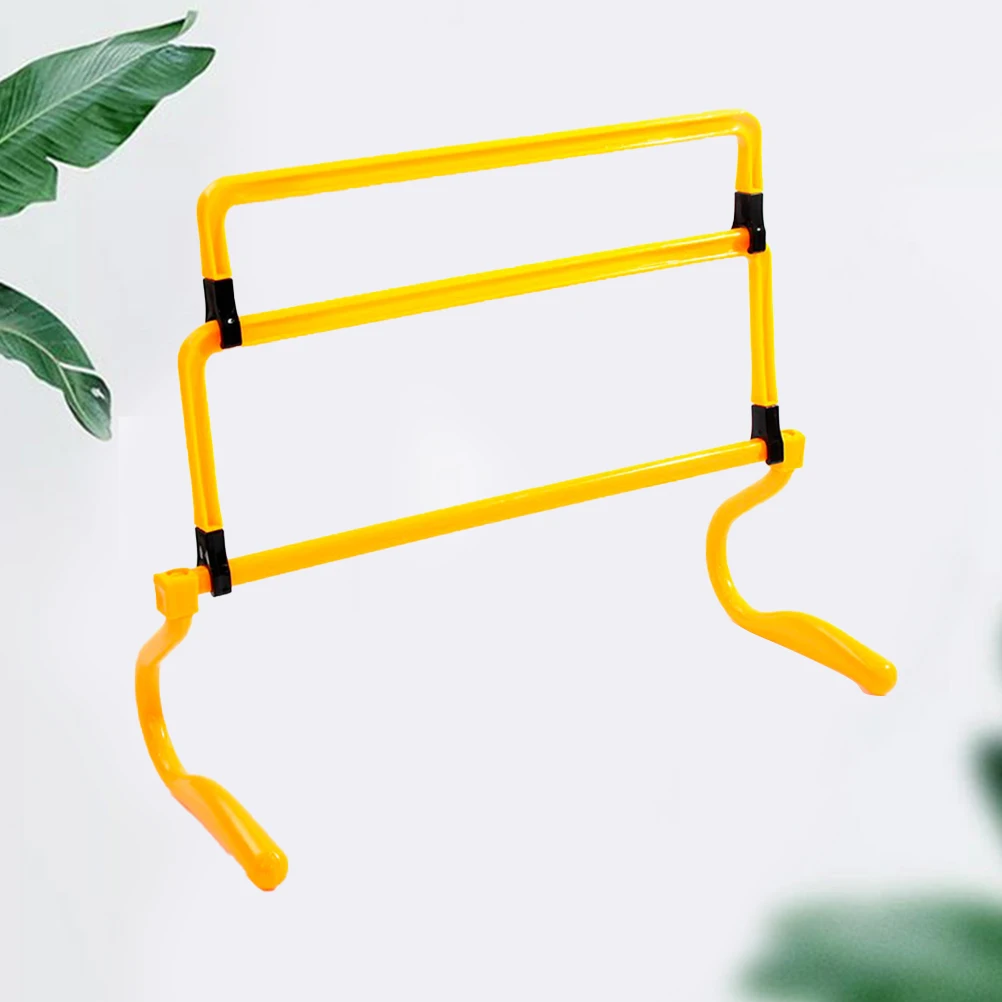 

Football Training Equipment Jump Bar Barrier Mini Soccer Exercise Yellow Field Obastacles