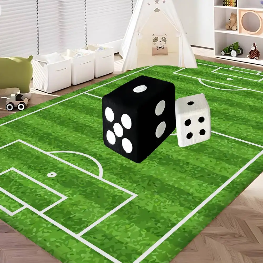 

Футбольное поле, коврик для ванной комнаты, противоскользящий, впитывающий воду, длинная полоска, подушка, коврик для спальни, коврик для декора отеля