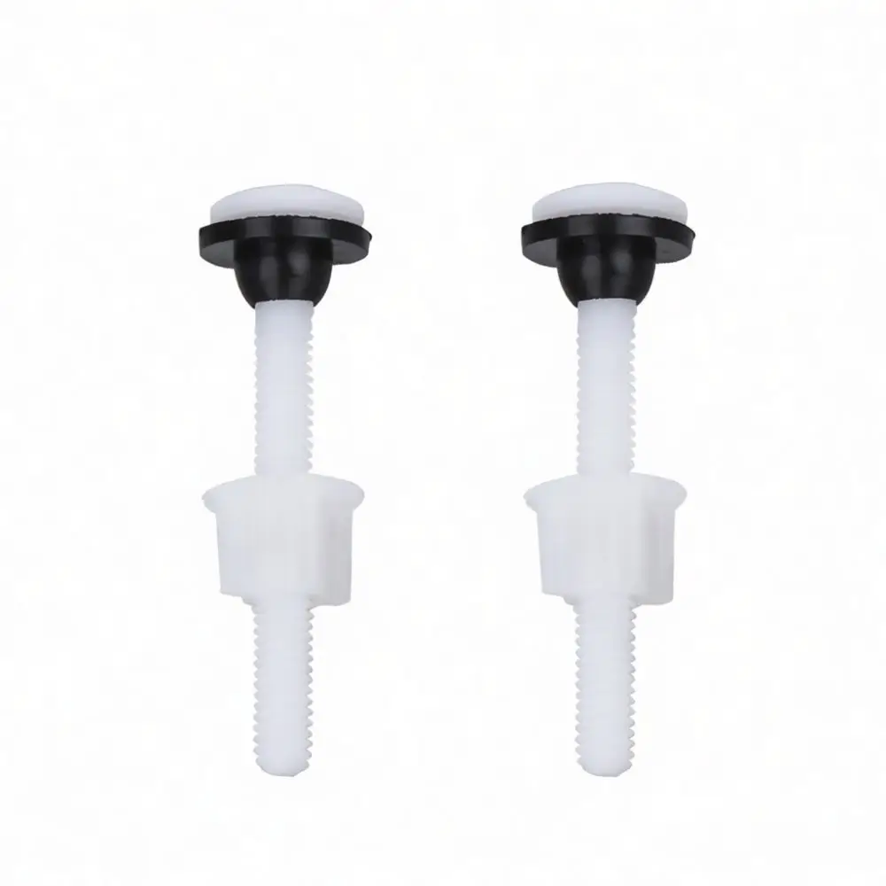 Durable Bathroom Toilet Cover Accessory Set Expansion Bolts Fixings Replacement Parts For Fixing Moving Commode Seat Lids