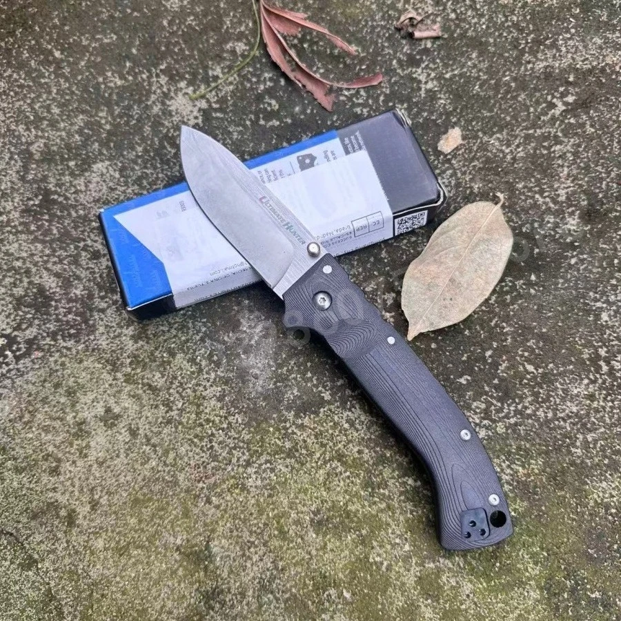 30ULH Hochwertiges tragbares Klappmesser mit CPM S35VN Klinge - Rutschfester Griff aus Nylon-Wellenfaser, leicht und langlebig