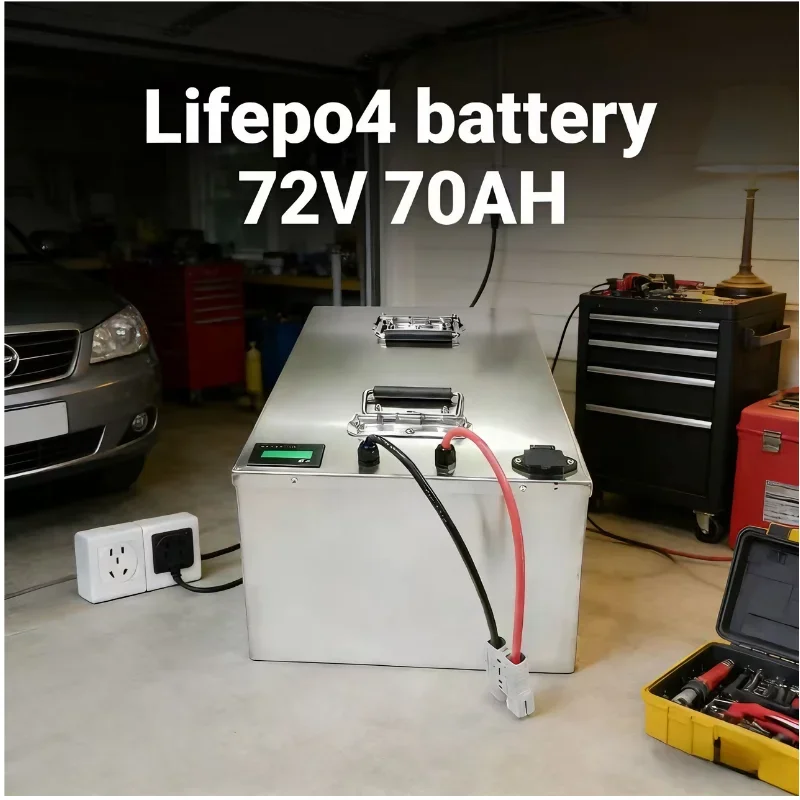 

Сверхмощный аккумулятор LiFePO4 72 В, 60 Ач/70 Ач, 5000–14000 Вт с аккумулятором BMS LiFePO4 высокой мощности 72 В для промышленного оборудования, 60 Ач