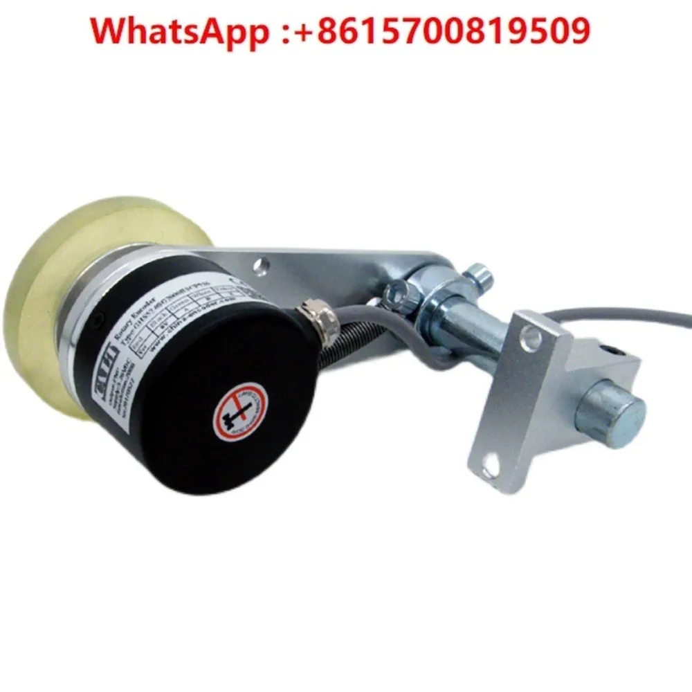 GHW38 Printer Synchronizer NPN AB Phase Anti-Slip Wheel Rotary Encoder, Length Measuring Sensor, Inductor