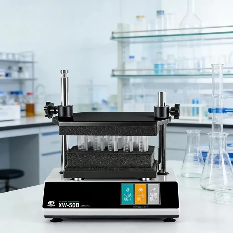 XW-50B Test Tube Solution Oscillator Laboratory Instrument Easy Operation Mini Mixer Other Lab Supplies