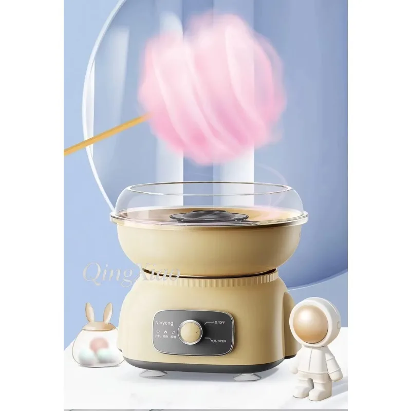 New Custom‑Made Mini Cotton Candy Maker Kit High‑Efficiency Electric Heating Portable Children's Cotton Candy Machine