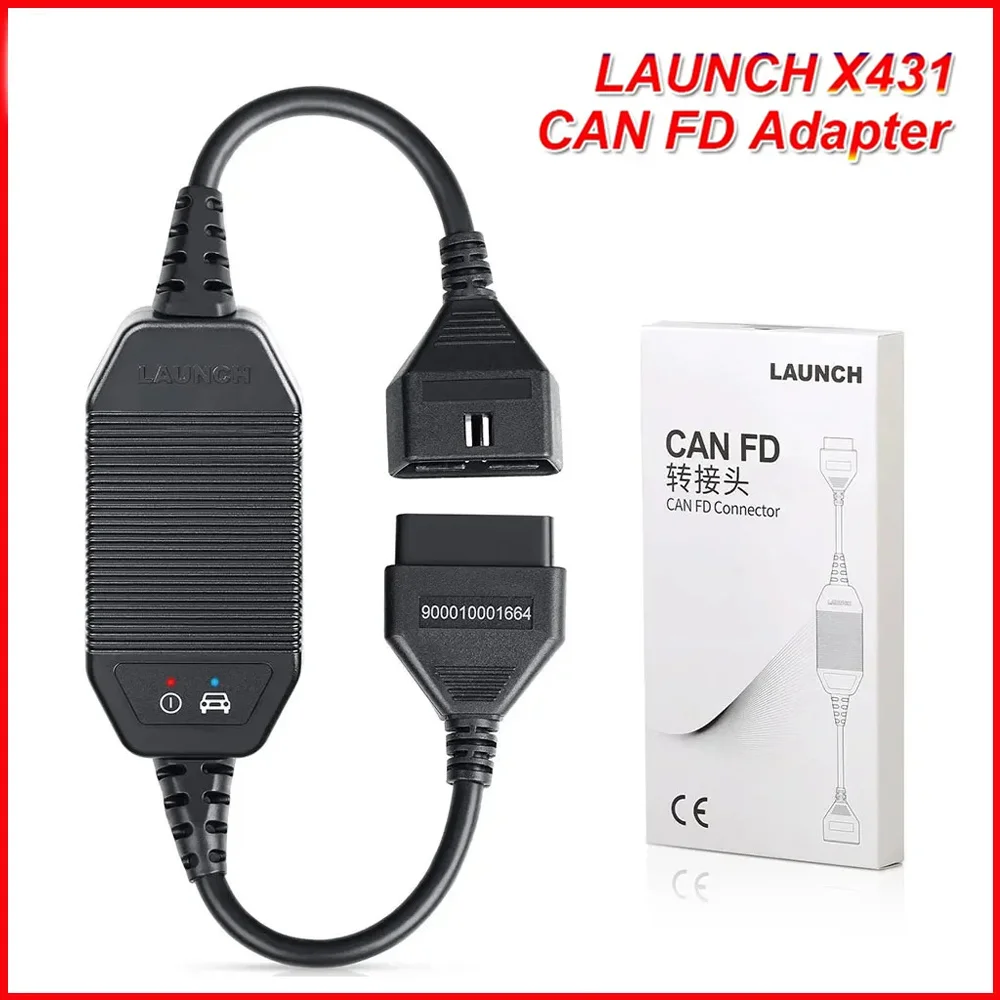 

LAUNCH X431 CAN FD Connector Code Reader CAN FD Adapter Car Diagnostic Tool for LAUNCH X431 Throttle Pad II Torque Turbo