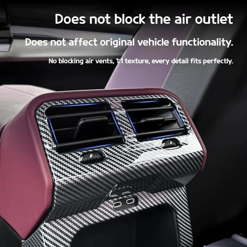 

Накладка на дефлектор заднего кондиционера под карбон для BMW 5 серии i5 G60 2024 2025 – Аксессуары для интерьера автомобиля